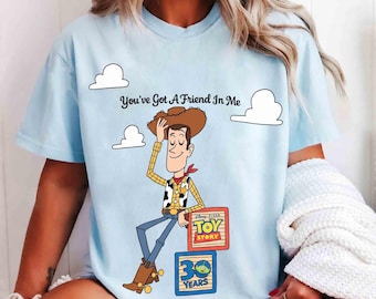 Woody Cowboy Sie haben einen Freund in mir T-Shirt, Disney Pixar Toy Story 30