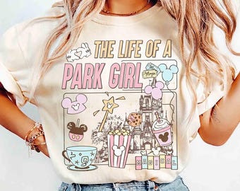 Koszulka Coquette: Życie dziewczyny z parku Disney Castle, koszulka w stylu retro pastelowym z napisem „Najlepszy dzień w życiu”, najszczęśliwsze miejsce w Disney World, koszulka WDW Girl Trip