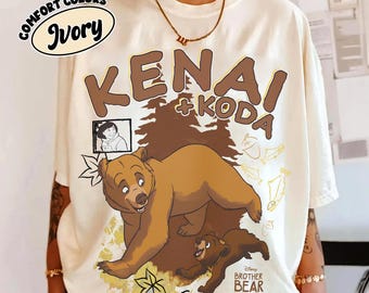 Disney Brother Bear Kenai & Koda Shirt, Brother Bear Visit Alaska Adventure Is Calling tee, Brotherhood Matching Tee, Disneyland Family Trip