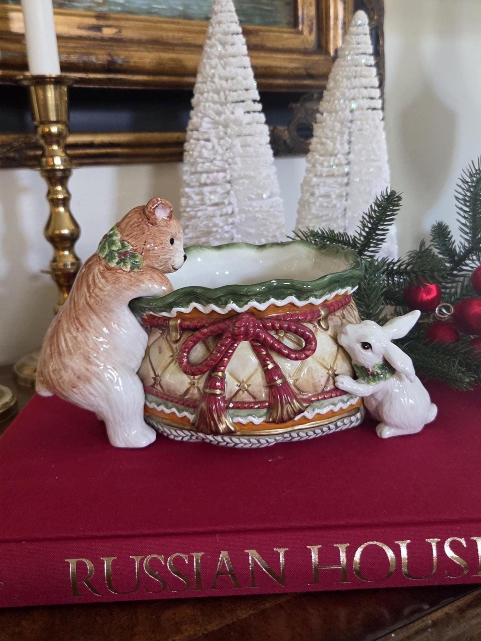 Vintage Christmas Fitz and Floyd - Etsy