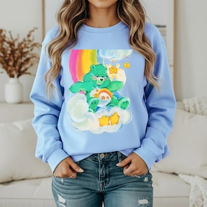Sudadera Wish Bear, diseño Care Bear de mezcla de algodón