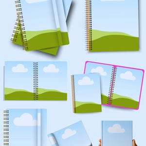 Canva Book Mockups Bundle, Kdp Book Cover Mockups, Rotating Book Video, Hard Cover and Paperback, Book Cover Templates, Digital Download image 7