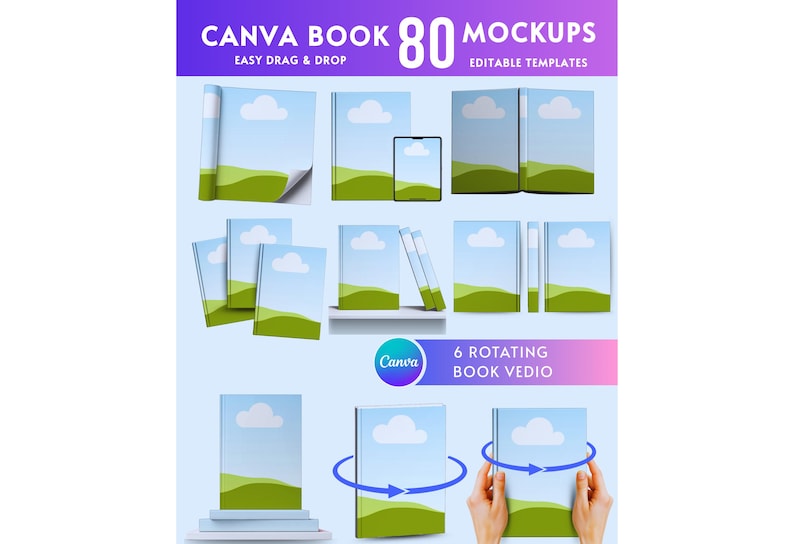 Book Cover Mockups