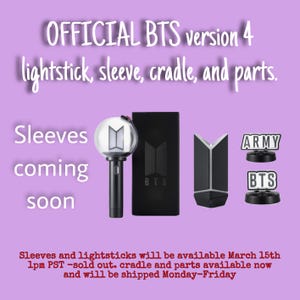 Bts Army Bomb Version 3 - Etsy