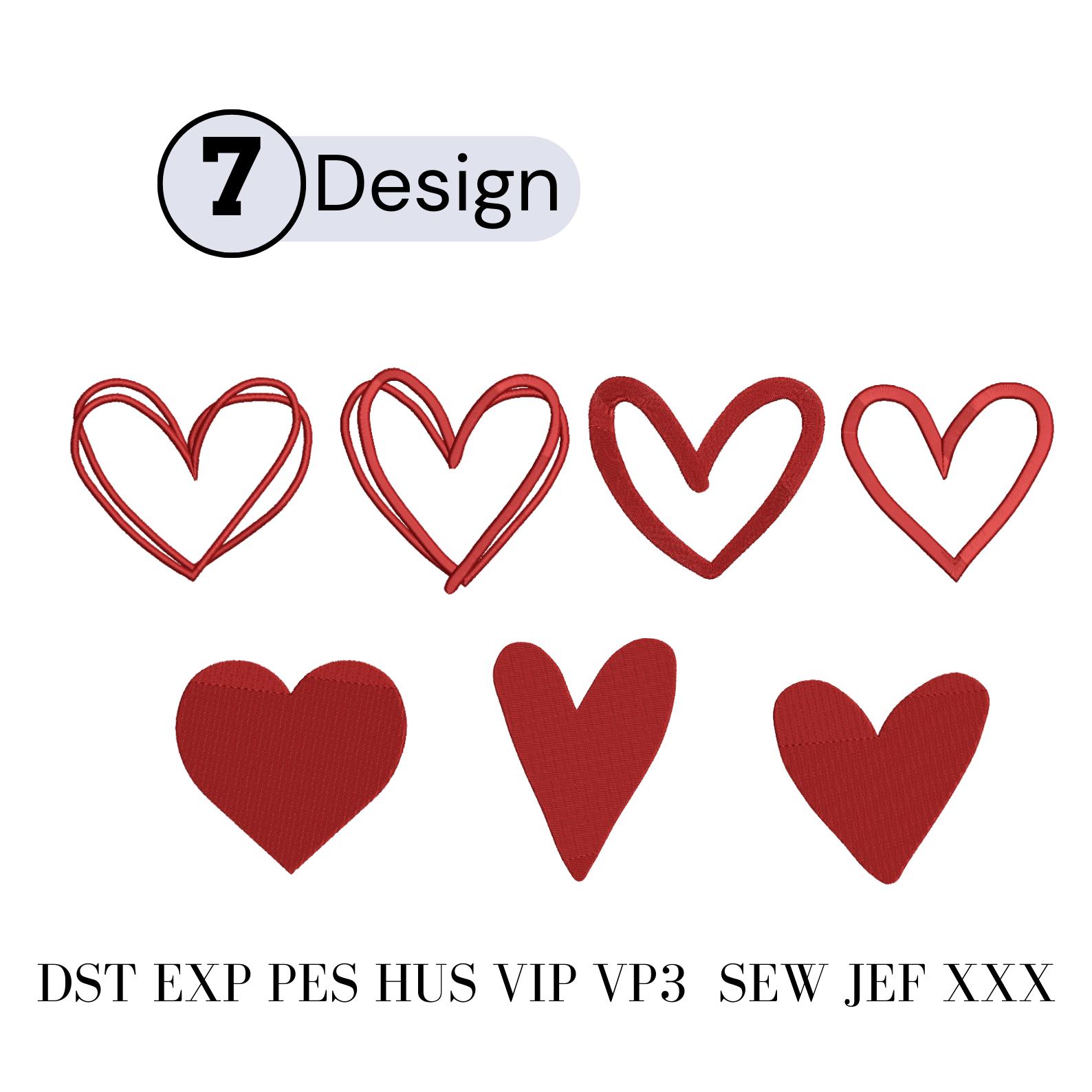 Red heart outline - Etsy Österreich, image size:1588x1588