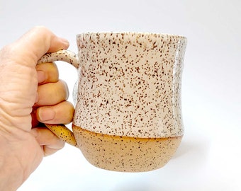 Handmade Ceramic Mug - Contemporary Pottery - Minimalistic Coffee Mug - Stoneware Pottery