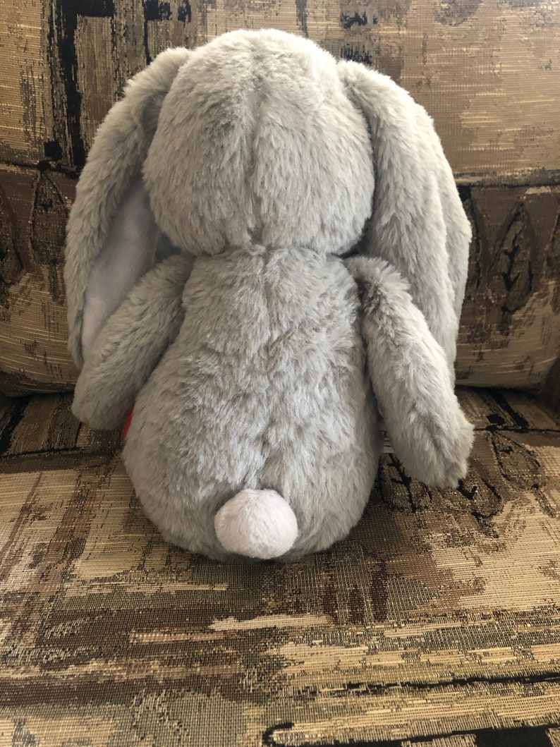 Personalized Floppy Ear Bunny Stuffed Bunny Kids Gift Personalized Stuffed Bunny Easter Gift image 4