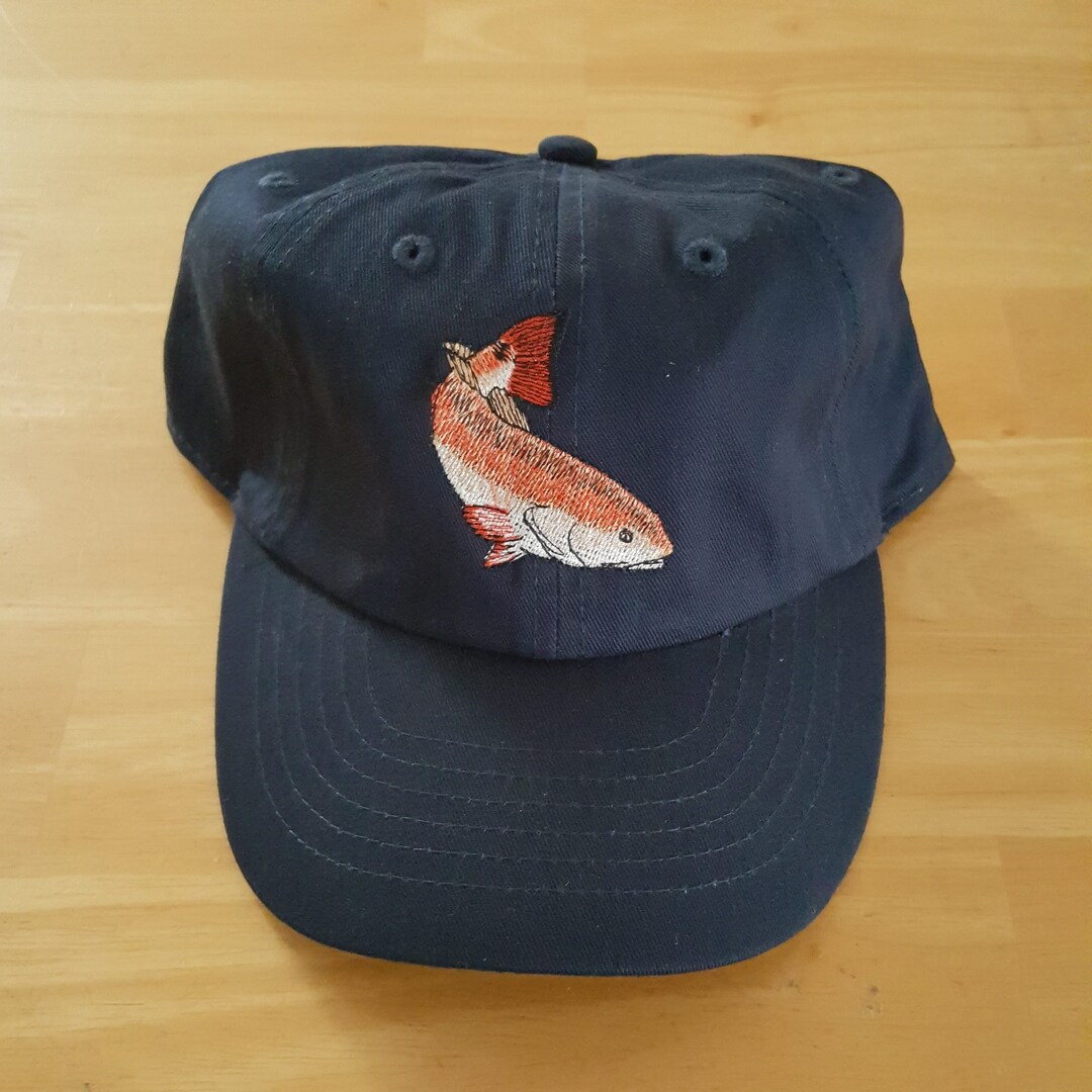 Red Drum Fish Baseball Cap: Personalized Toddler & Youth Fishing Hat - Etsy