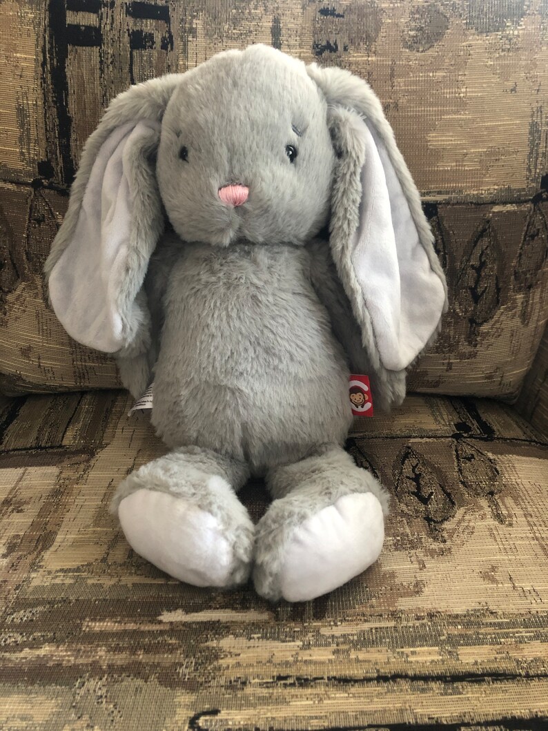 Personalized Floppy Ear Bunny Stuffed Bunny Kids Gift Personalized Stuffed Bunny Easter Gift image 3