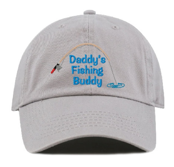 Toddler Kids Baseball Cap Daddys Fishing Buddy Mommy's Fishing Buddy Custom  Embroidered Unisex Baseball Cap 