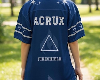 Camiseta del equipo de pitball de la Academia Zodiac - Acrux, Orion, Capella. Novio literario, ropa de fantasía romántica, regalo para amantes de la literatura romántica, Solaria