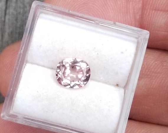 ON HOLD Padparadscha Color Spinel 1.02cts Cushion Cut