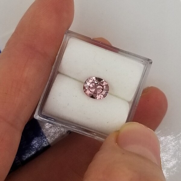 Padparadscha Farbe Spinell Alternative zu Morganit lose Edelstein für Schmuck
