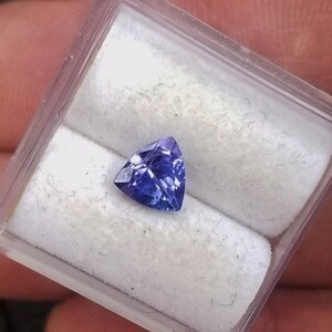 Tanzanite 6 MM Trilliant Cut for Engagement Ring, December Gemstone for Women Pendant