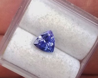 Tanzanite 6 MM Trilliant Cut for Engagement Ring, December Gemstone for Women Pendant