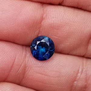 Blue Sapphire for Anniversary Ring, September Gemstone for Engagement Ring, Gift for Women Ring, Free Shipping
