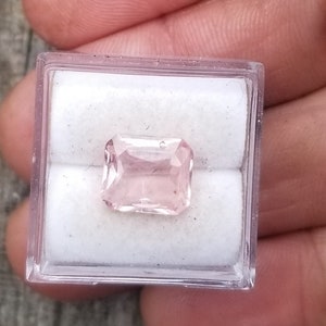 Ceylon Pink Saphir Smaragd Schliff selten Größe Padparadscha Farbe Saphir