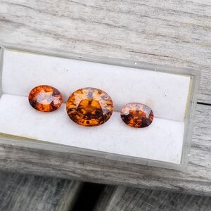Natural Zircon Jewelry Set for Jewelry, December Birthstone Gift for Her Anniversary, One of a Kind of Gemstones