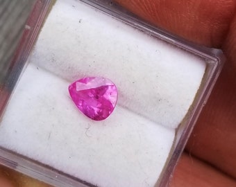 Ceylon Neon Pink Sapphire 6.5x5.5 mm Pear