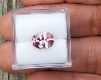 Natural Pinkish Oval Ceylon Spinel for Engagement Ring, Unique Gemstone for Anniversary Jewelry, Free Shipping to North America