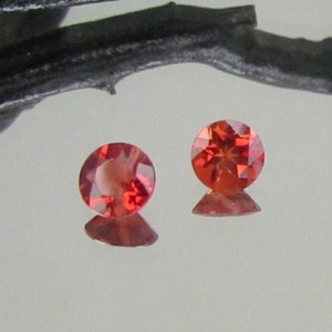 Andesine Matching Pair 2.94ct Round Shape for Earrings