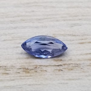 Lavender Blue Sapphire Marquise Shape for Engagement Ring, One of a Kind Pastel Color Ceylon Sapphire, Free Shipping to USA