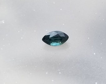 Natural Blue Green Sapphire Marquise Shape for Jewelry, September Birthstone for Her Anniversary, Ceylon Sapphire, Free Shipping to USA