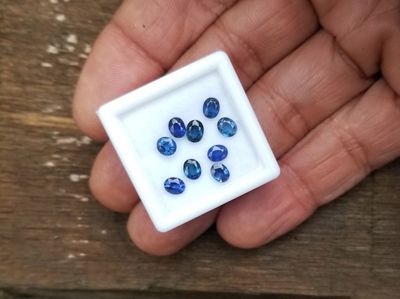 Blue Sapphire Parcel 3.21 Cts for Jewellery Making September Birthstone for Her