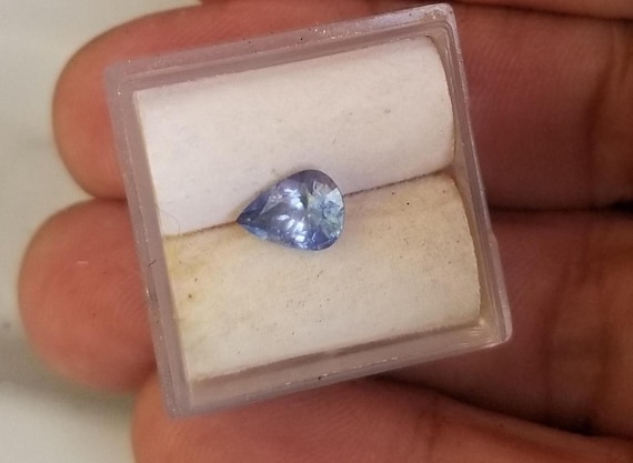 Ceylon Sapphire Tear Drop September Birthstone for Anniversary jewelry