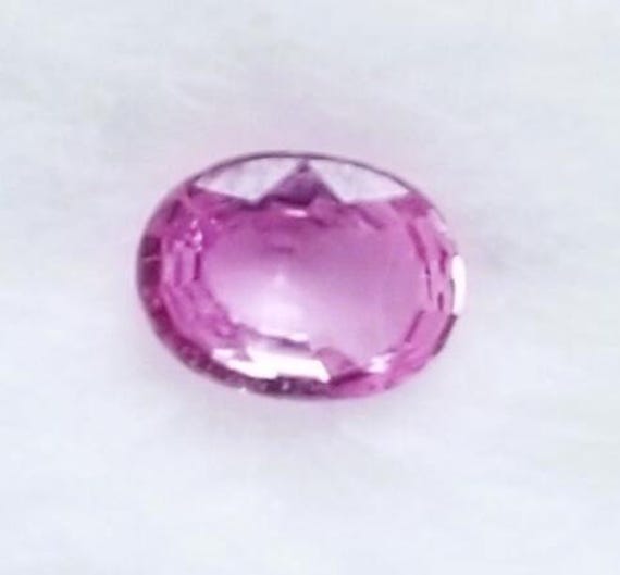 Eye Clean Hot Pink Sapphire Oval Shape Natural Gemstone
