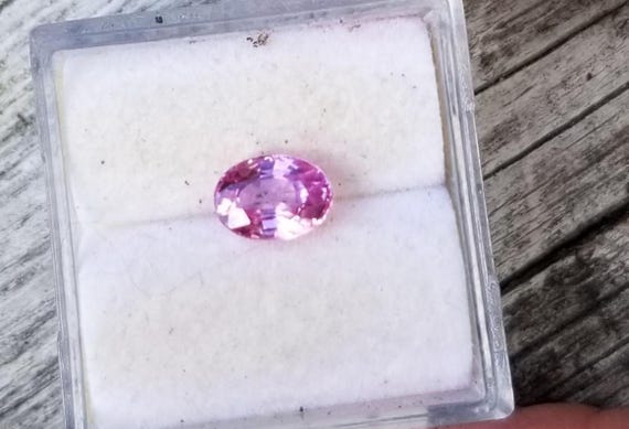 Ceylon Oval Pink Sapphire for Engagement Ring, Natural Sapphire for Jewelry Gift for Her, Free Shipping to USA