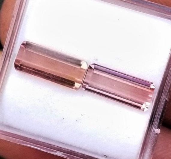 Natural Pink Tourmaline Pair 10x4.3 MM for Earrings