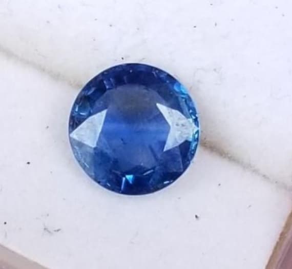 Natural Blue Sapphire 7 MM Round for Custom Jewelry