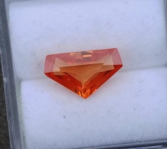 Ceylon Orange Sapphire 1.73 Cts Fancy Cut