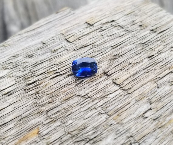 Royal Blue Sapphire for Engagement Ring, Fine Blue Sapphire for Wedding Ring, September Birthstone for Handmade Jewelry, Free Shipping