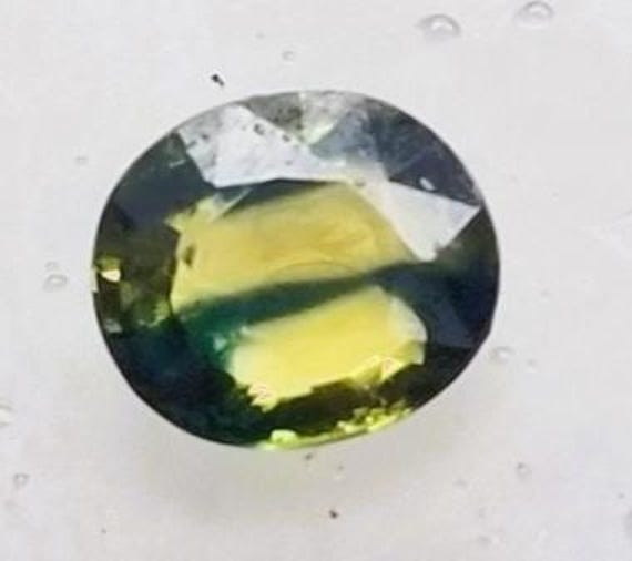 Oval Parti Color Sapphire for Gem Collectors, Multi Color Sapphire for Jewelry