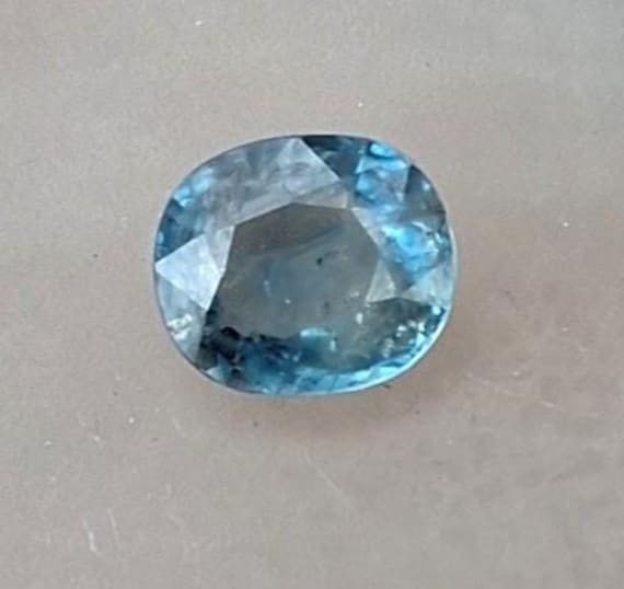 Teal Blue Sapphire from Montana, Mermaid Unique Color