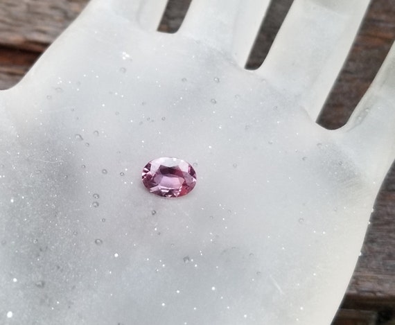 Oval Lavender Purple Sapphire for Engagement Ring, Unique Color Sapphire September Birthstone, Ceylon Purple Oval Sapphire