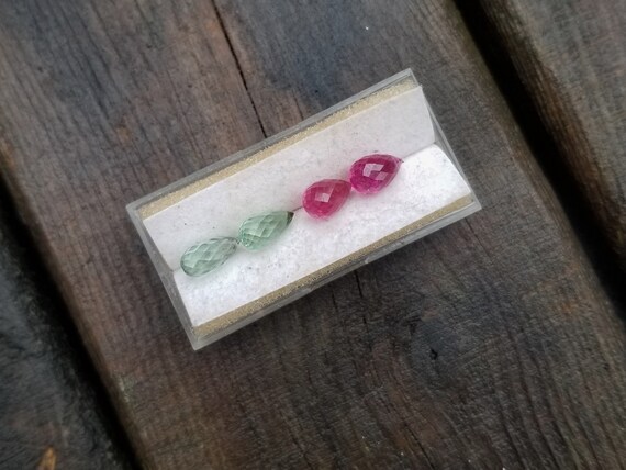 Briolette Pairs 7.55 ct for Earrings