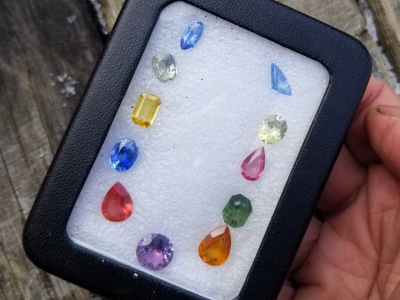 Unique Sapphire Collection 20.83 Cts tw for Necklace September Birthstone for Jewelry