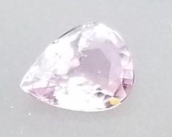 Light Pink Sapphire Pear Shape for Engagement Ring, Pastel Ceylon Pink Sapphire