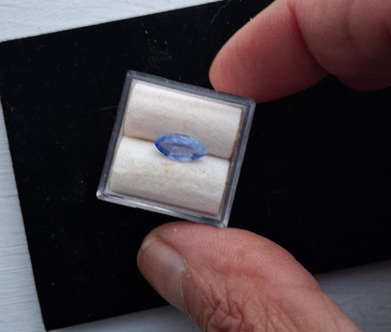 Ceylon Pastel Blue Sapphire Marquise Shape September Gemstone
