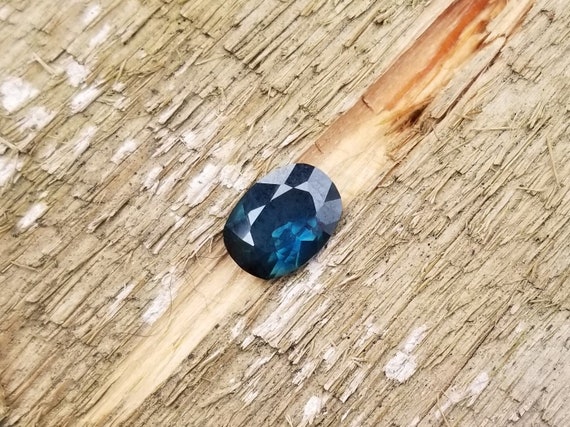 Velvet Blue Sapphire 9.7x7.2 MM Cushion