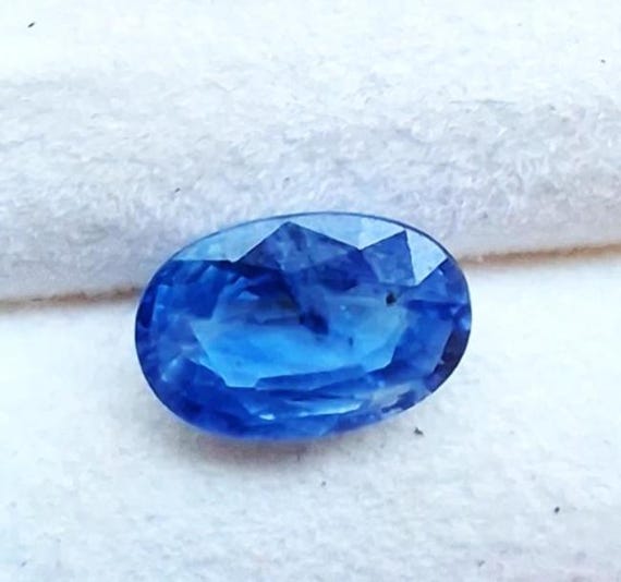 Neon Blue Sapphire 2.05 Carats Oval Shape , September Birthstone