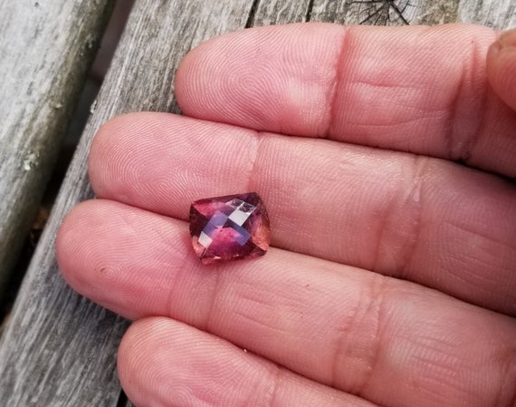 Checkerboard Tourmaline 5.43 Cts