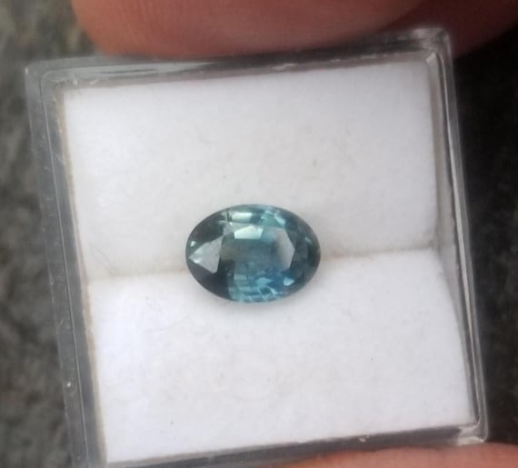 Montana Teal Blue Green Sapphire for Engagement Ring, Unique  September Birthstone Gift for Custom Jewelry, Free Shipping to USA