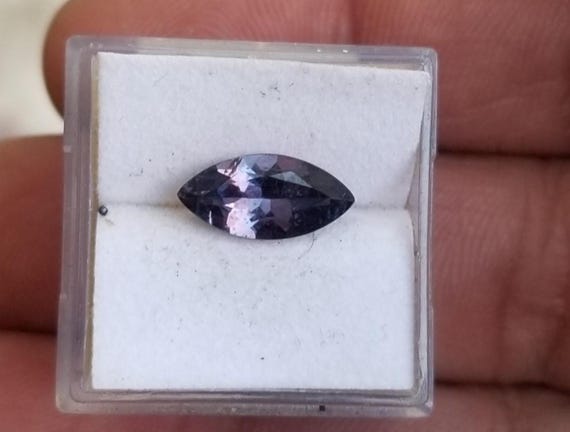 Marquise Shape Purple Sapphire for Anniversary Gift, Violet Color Ceylon Sapphire, Free Shipping to USA