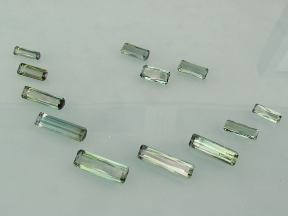 Green Gemstone Gift Tourmaline Jewelry Set for Necklace Anniversary October Gift 54.50cts tw