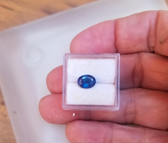 Blue Sapphire for Anniversary Jewelry Gift , September Birthstone for Custom Made Jewelry, Free Shipping to United States