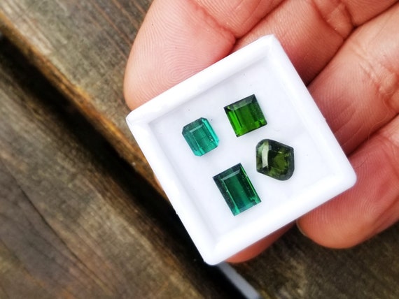 Green Tourmaline 5.12 Cts Collection October Birthstone for Jewellery Making or Hobbysts